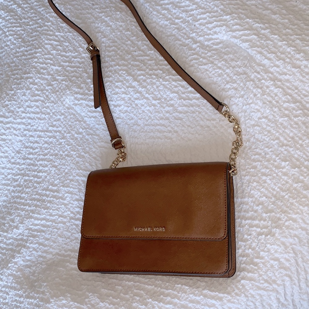 Michael Kors Brown Cross Body Bag